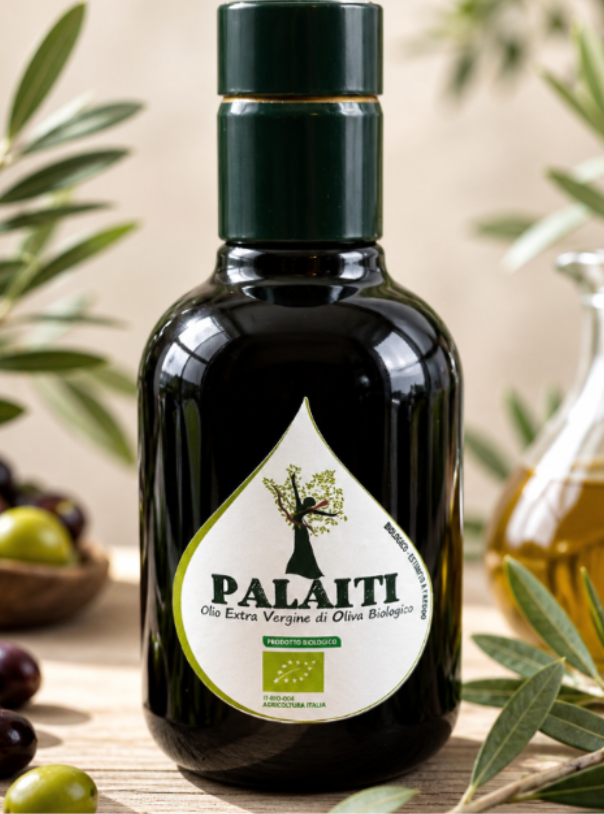 Biologisches Natives Olivenöl Extra Kaltgepresst aus Kalabrien Cariati 250ml