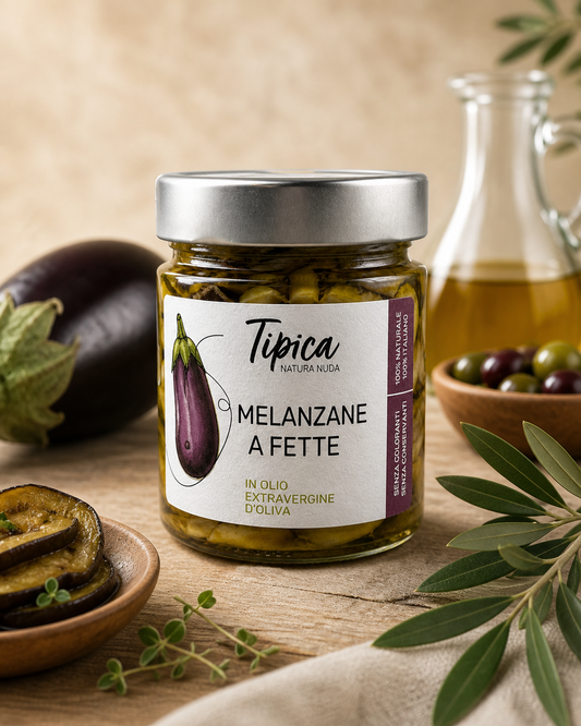 Melanzane a Fette in Olivenöl  Auberginen Antipasti aus der Basilikata 360g